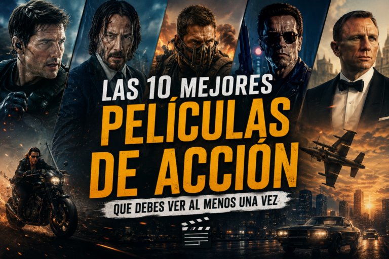 Las 10 mejores películas de acción que debes ver al menos una vez