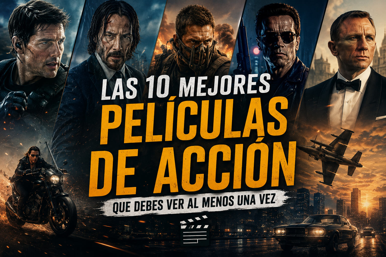 Las 10 mejores películas de acción que debes ver al menos una vez